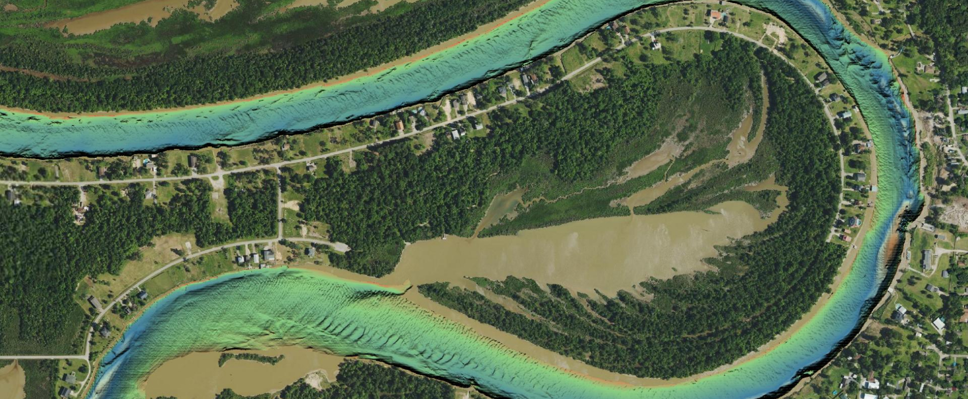 2023 San Jacinto River & Ship Channel Shallows Bathymetry